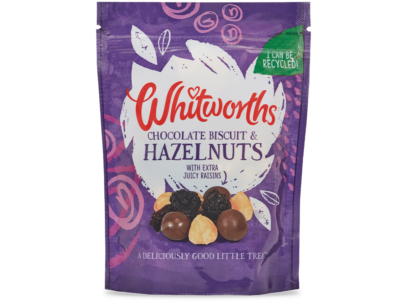 Whitworths confectionary stand up pouch packaging