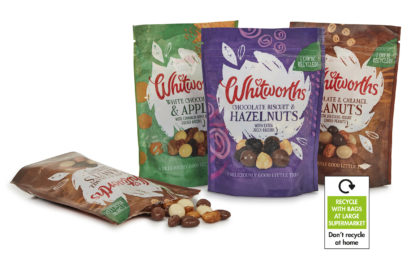 Whitworths recyclable pouches