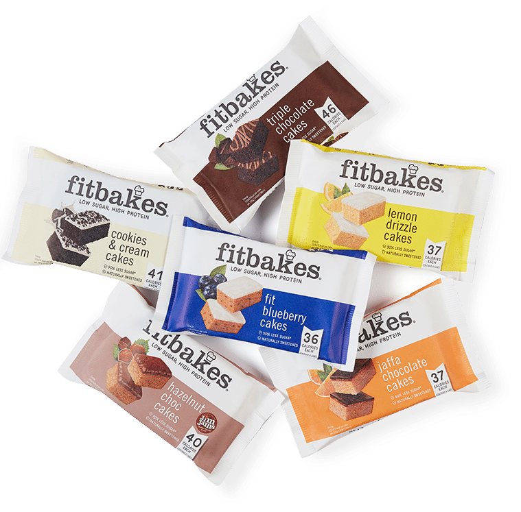 Fitbakes cake packaging