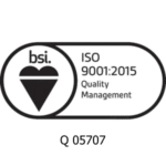 BSI ISO 9001:2015 Quality Management Logo