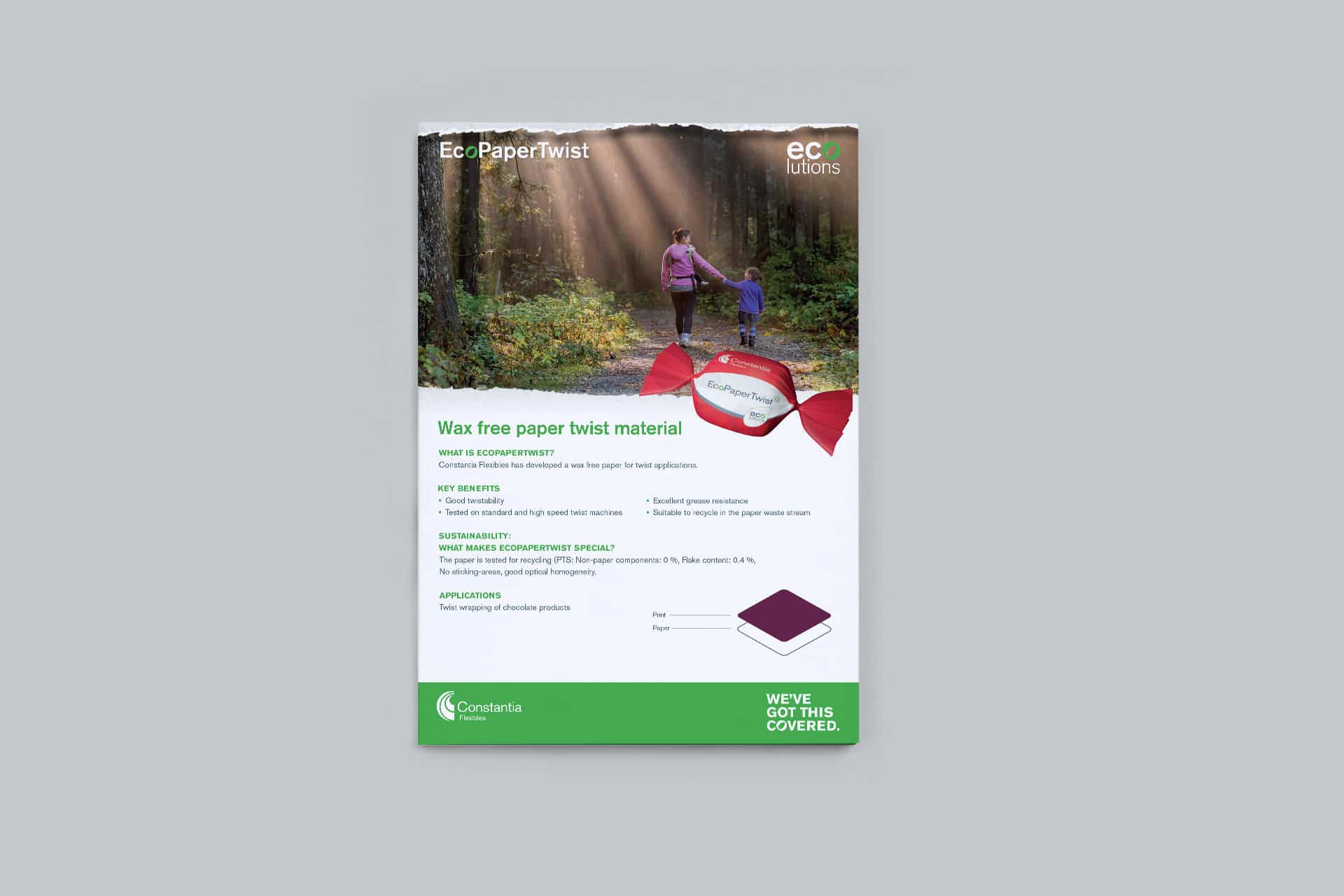 EcoPaper Twist Flyer