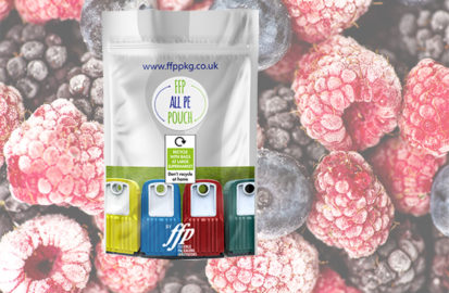 FFP Frozen food packaging pouch for berries
