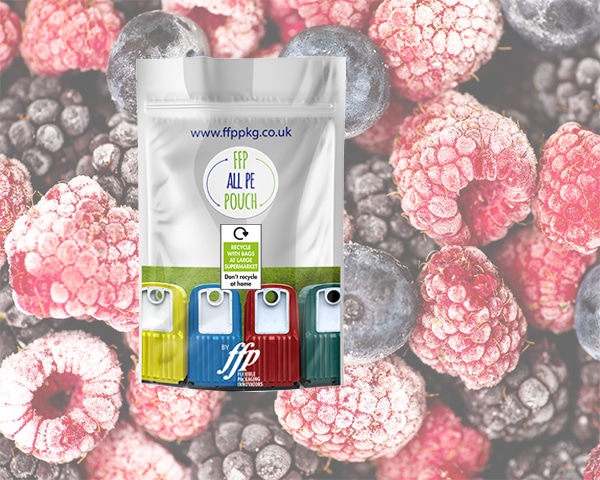 FFP Frozen food packaging pouch for berries