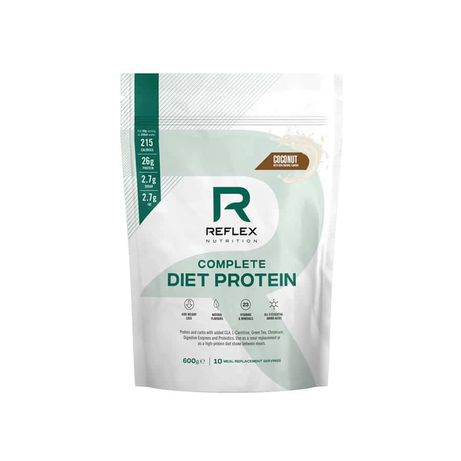 Diet protein powder pouch